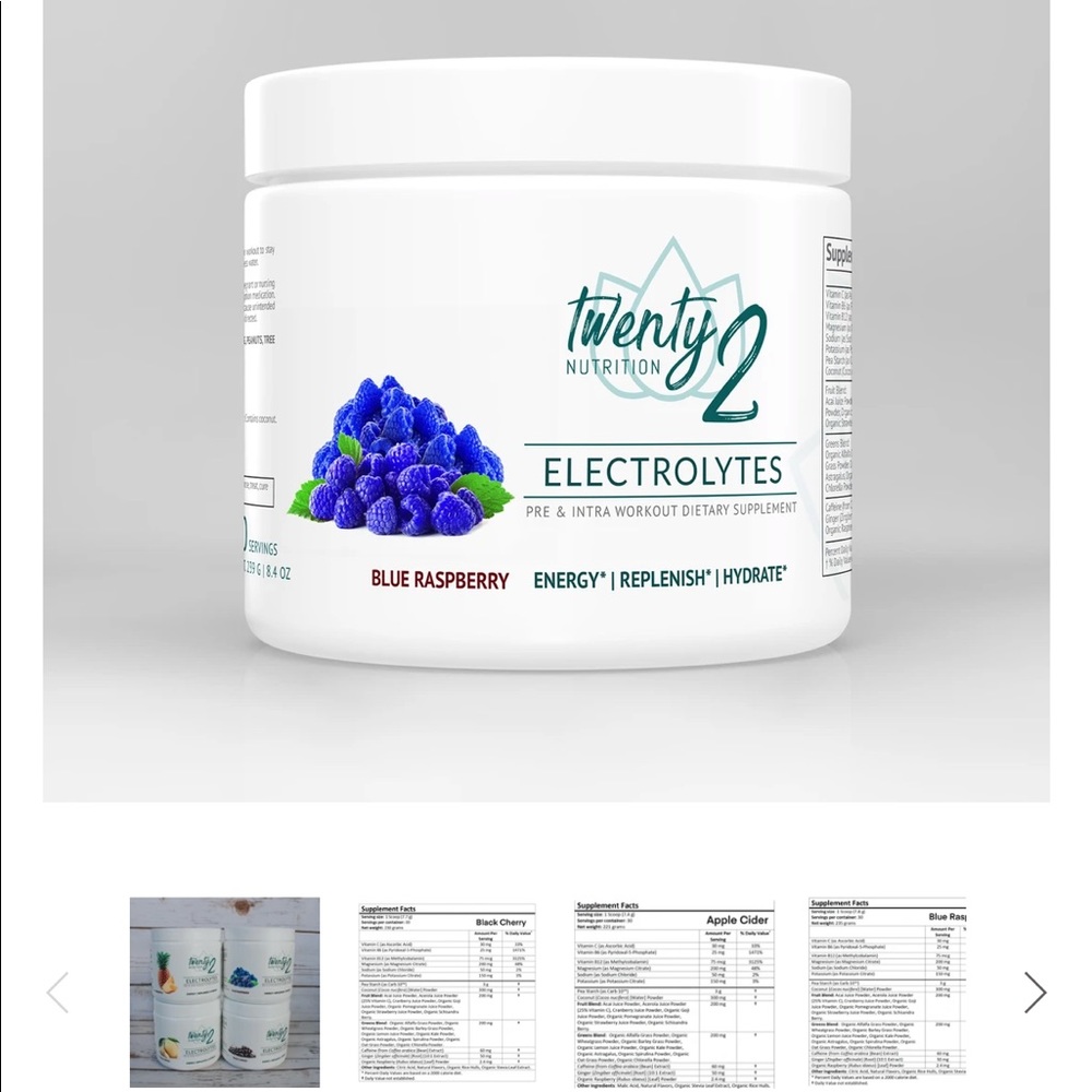 Twenty2 Nutrition Electrolytes